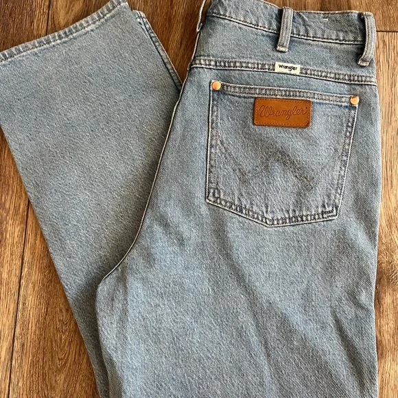 Wrangler 12 31 Wild West high rise straight NWT light vintage rodeo cowgirl - Picture 3 of 7